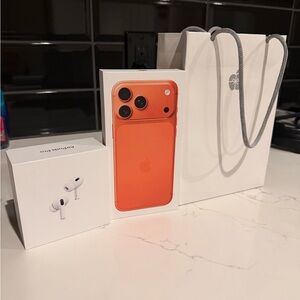 Apple AirPod Pro Series IPhone pro max EMPTY Box with Shopping Bag